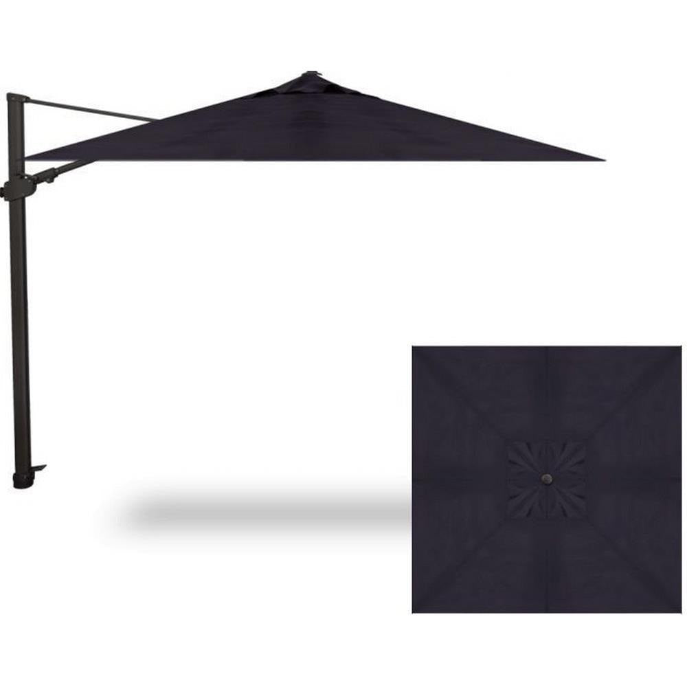 Treasure Garden 10&#39; AG25TSQR Square Cantilever Umbrella
