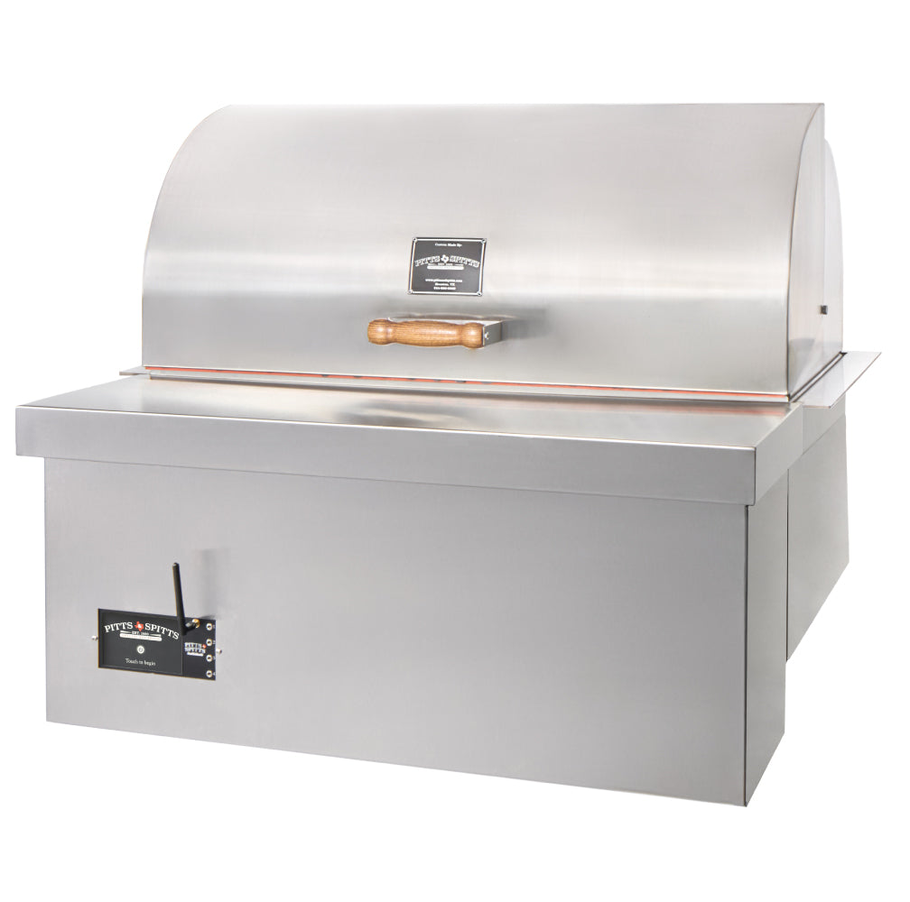 Pitts &amp; Spitts Built-In Pellet Grill