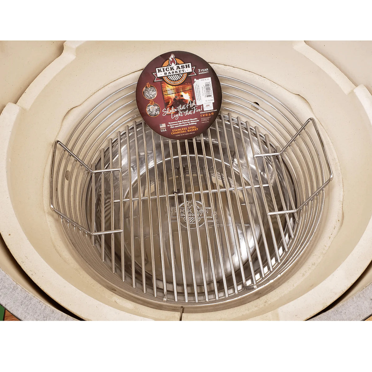 Kick Ash Cans for Big Green Eggs