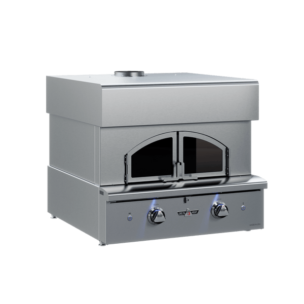 Blaze 26-Inch Propane Gas Outdoor Pizza Oven With Rotisserie