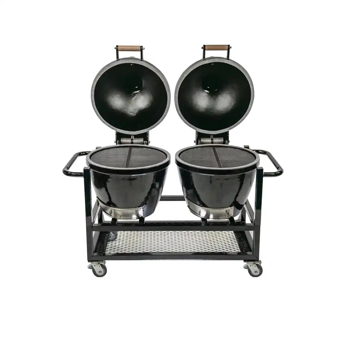 Goldens' Double (20.5″) Cookers w/Handle Cart