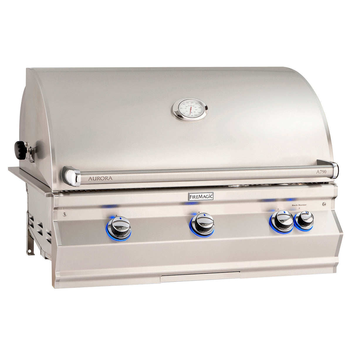 Fire Magic Aurora A790I 36-Inch Built-In Natural Gas Grill with Analog Thermometer