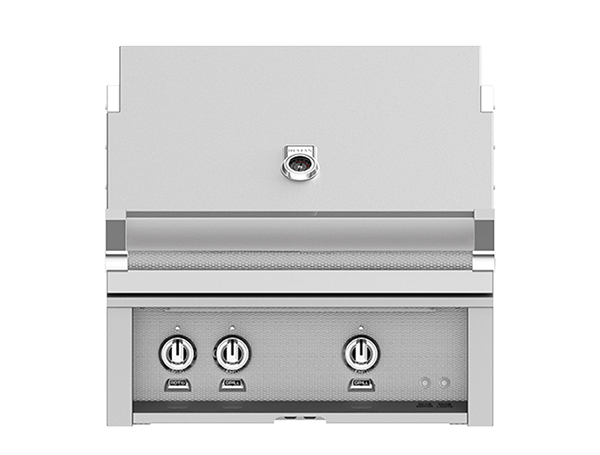 30″ Hestan Outdoor Built-In Grill (1 SEAR BURNER AND 1 TRELLIS BURNER)