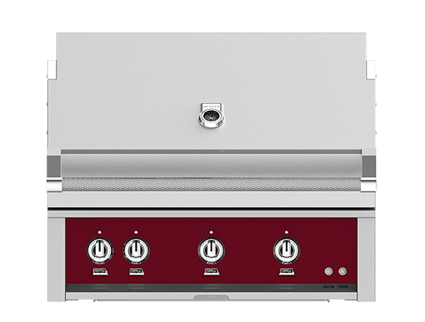 36″ Hestan Outdoor Built-In Grill (3 TRELLIS BURNERS)