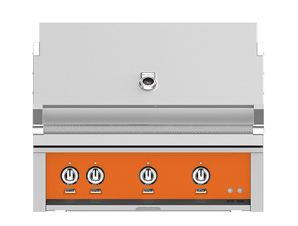 36″ Hestan Outdoor Built-In Grill (3 TRELLIS BURNERS)