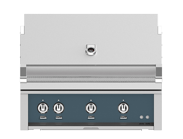 36″ Hestan Outdoor Built-In Grill (3 TRELLIS BURNERS)