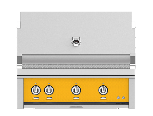 36″ Hestan Outdoor Built-In Grill (3 TRELLIS BURNERS)