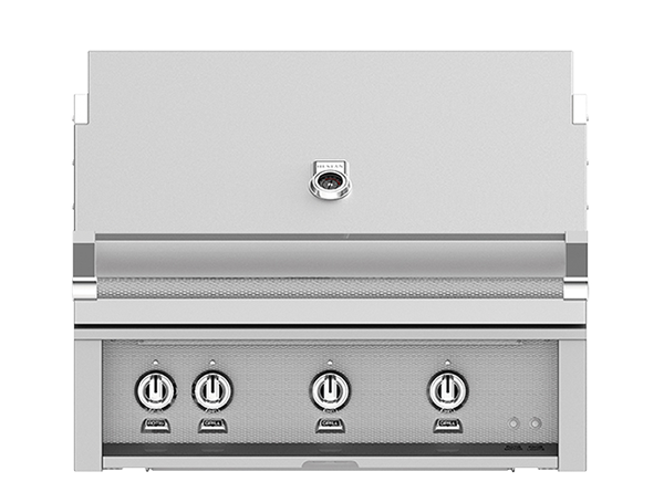 36″ Hestan Outdoor Built-In Grill (1 SEAR AND 2 TRELLIS BURNERS)