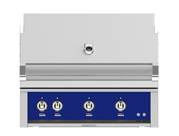 36″ Hestan Outdoor Built-In Grill (3 TRELLIS BURNERS)