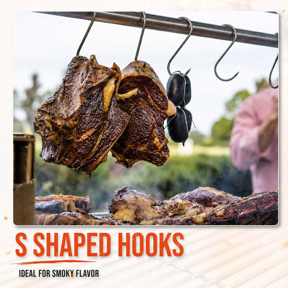 TAGWOOD Built-In Argentine Santa Maria Wood Fire &amp; Charcoal Gaucho Grill