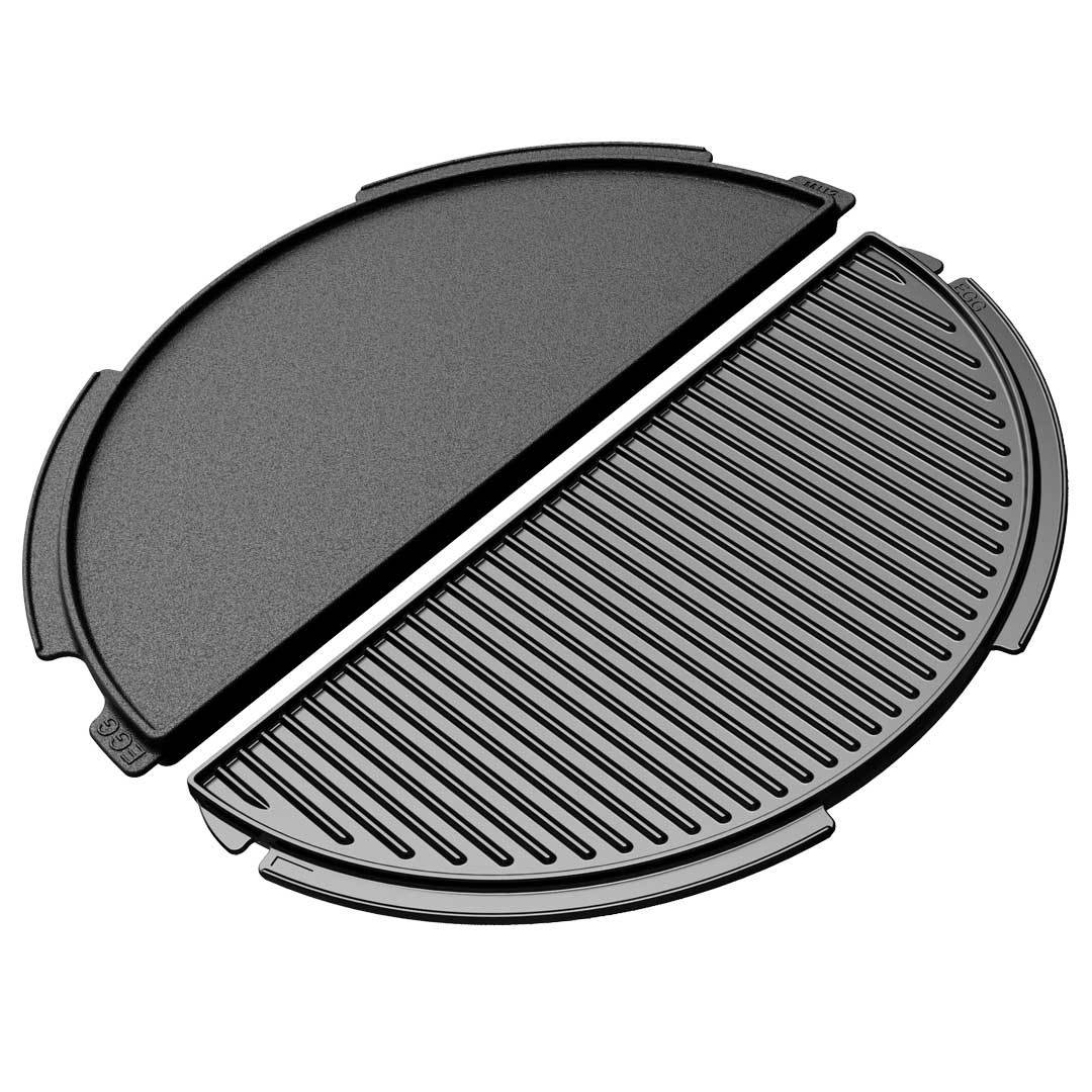 Half Moon Cast Iron Dual Side Plancha Griddle