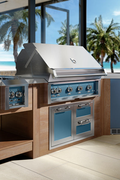 42″ Hestan Outdoor Built-In Grill (4 TRELLIS BURNERS)