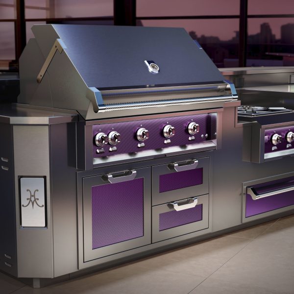42″ Hestan Outdoor Built-In Grill (4 TRELLIS BURNERS)