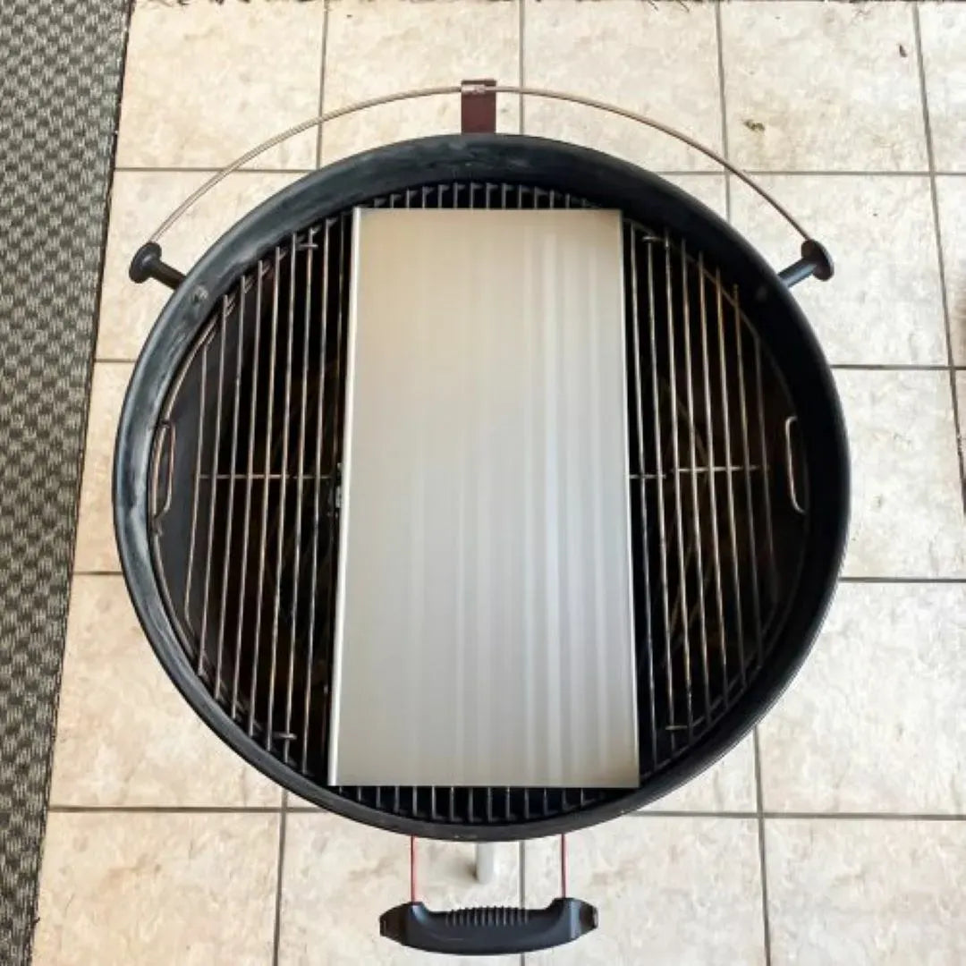Grill Grate Griddle/Defrost Plate 19.25&quot; x 9.375&quot; (Sits on Any Grill)