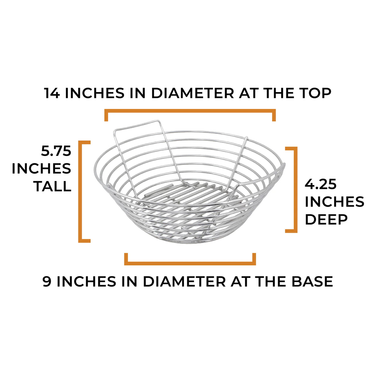 Kick Ash Basket for Big Green Eggs
