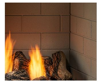 Monessen 36&quot; Exacta Circulating Clean Face Firebox with Stacked Traditional Interior Panels