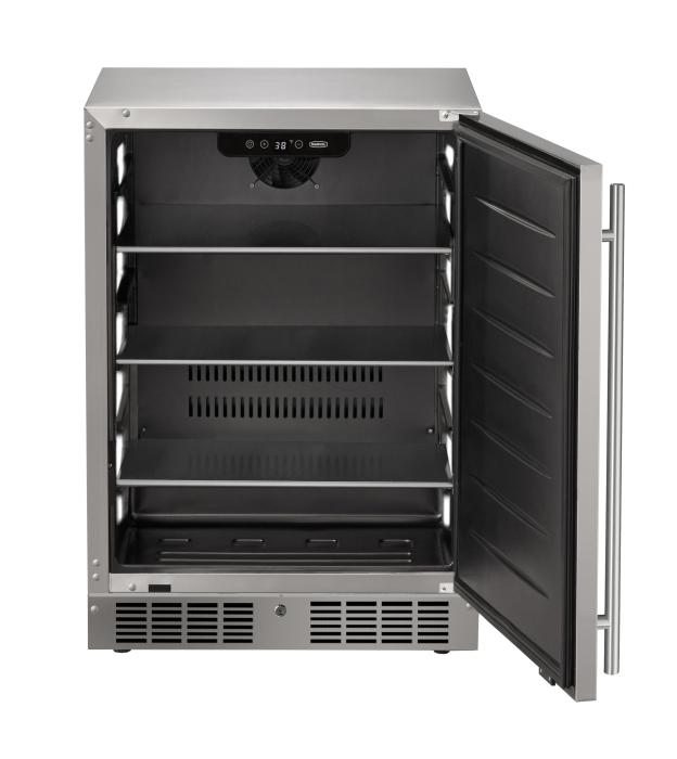 Marvel 24" Essentials Refrigerator, Stainless Steel Door-MRRE224-SS31A