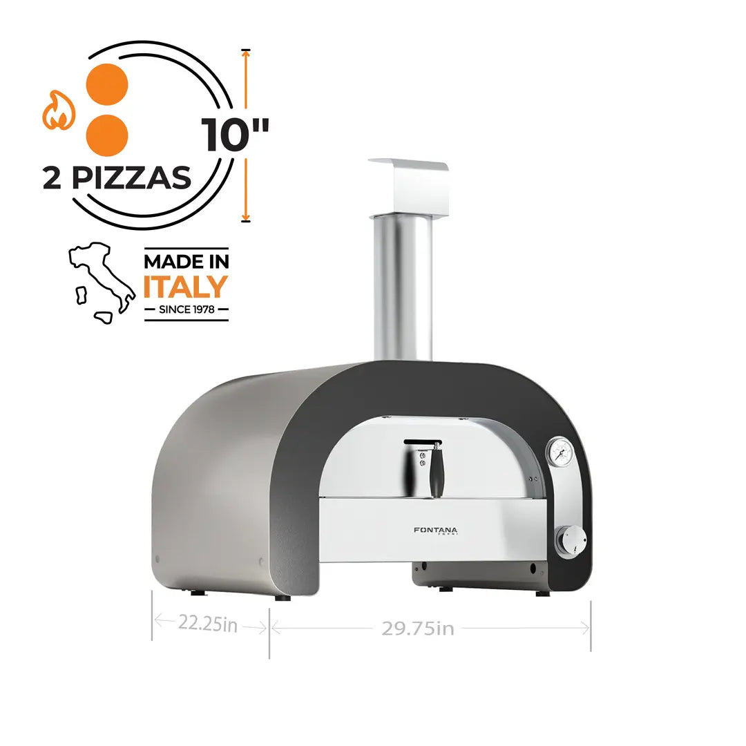 Maestro 60 Gas Oven - Small (Two 10" Pizzas) 29,000 BTUs