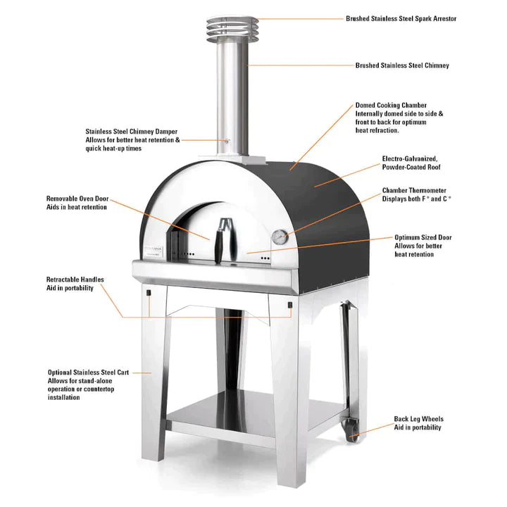 Marinara Wood-Fired Oven - Extra Large ( Four 10&quot; Pizza)