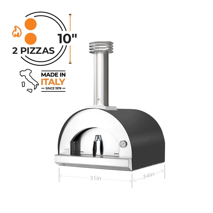 Margherita Wood-Fired Oven - Medium (Two 10&quot; Pizzas)