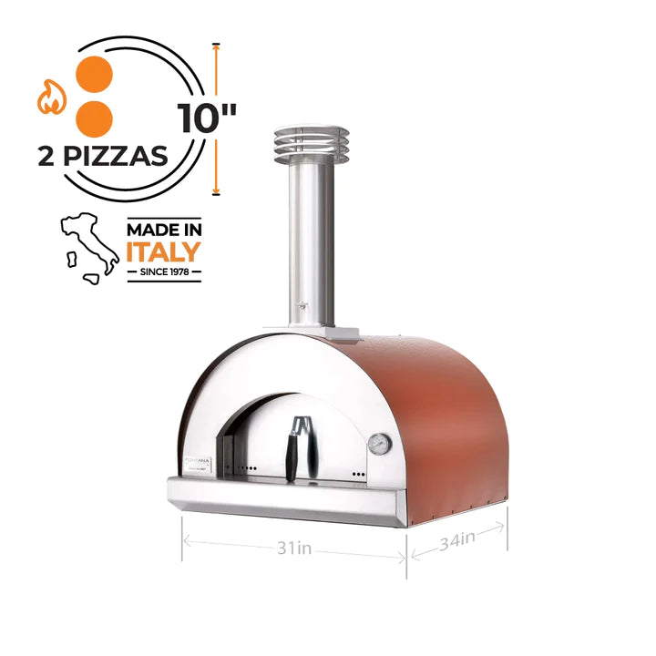 Margherita Wood-Fired Oven - Medium (Two 10" Pizzas)