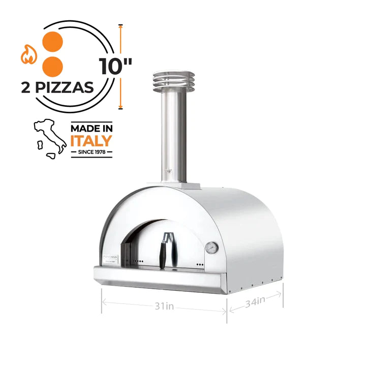 Margherita Wood-Fired Oven - Medium (Two 10&quot; Pizzas)