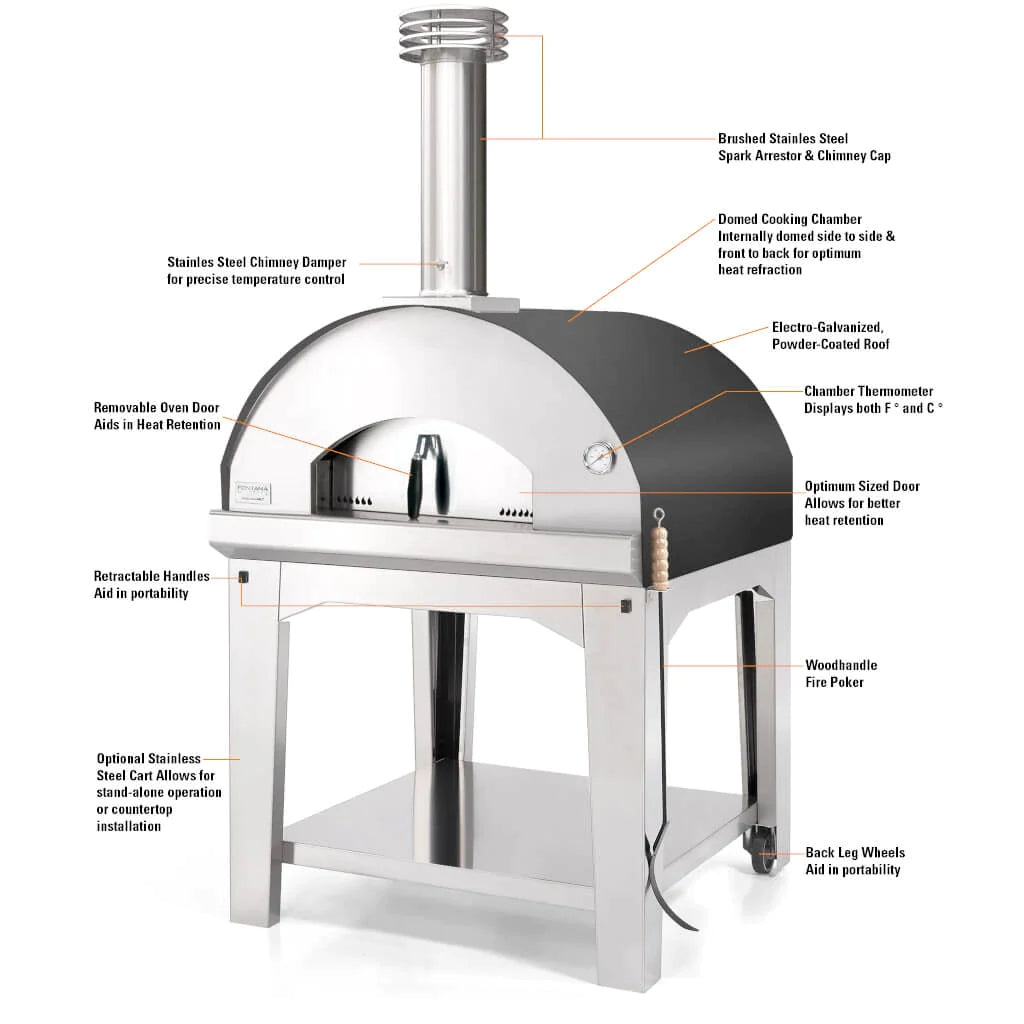 Marinara Wood-Fired Oven - Extra Large ( Four 10&quot; Pizza)