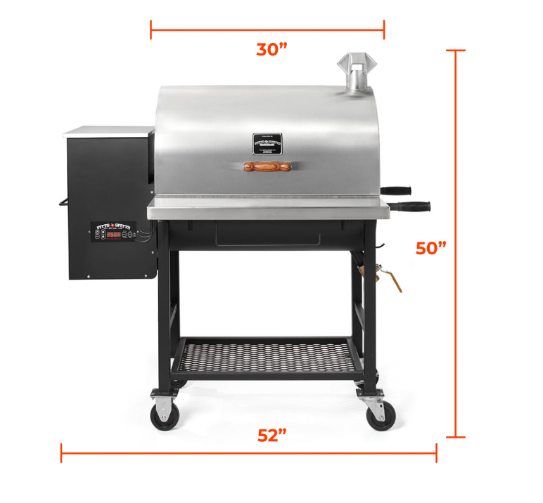 Pitts and discount spitts pellet smoker