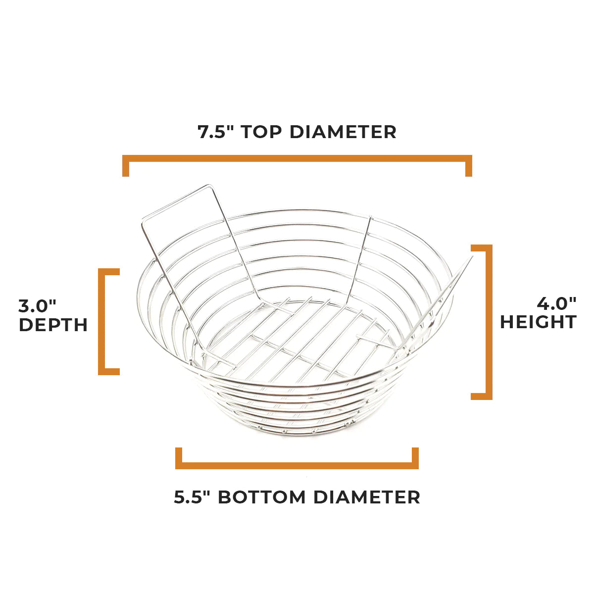 Kick Ash Basket for Big Green Eggs