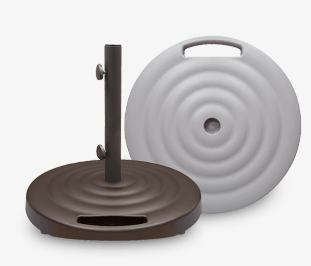 garden treasures patio umbrella base Treasure Garden Monaco w/ wheels & handle Umbrella Base