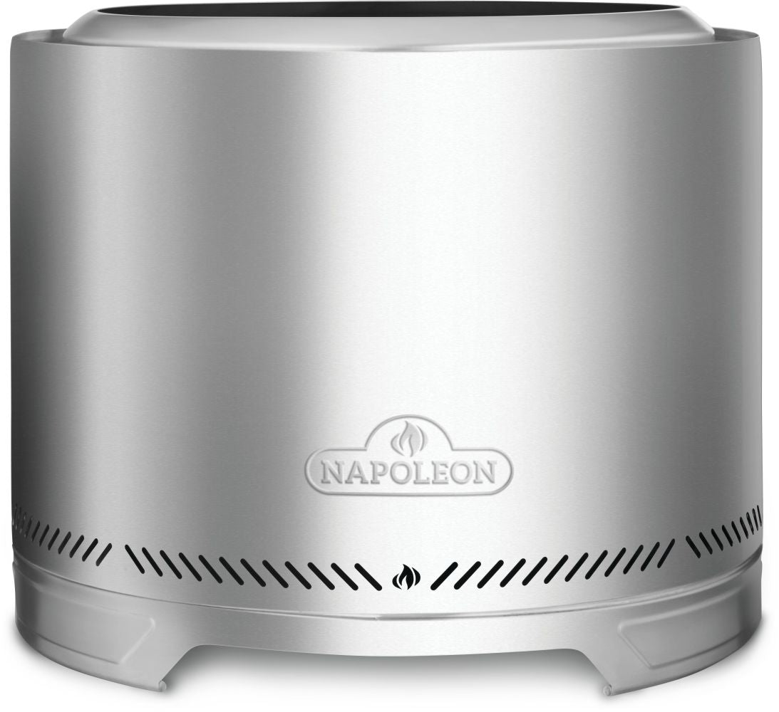 Napoleon TIMBERWOLF Smokeless Wood Fire Pit, Large (22"), Stainless Steel