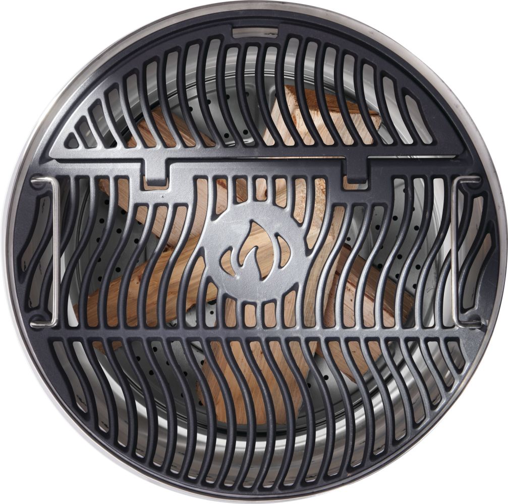 Napoleon TIMBERWOLF Smokeless Wood Fire Pit, Medium (18&quot;), Stainless Steel