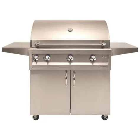 Artisan 36" 3-Burner Freestanding Gas Grill with Rotisserie