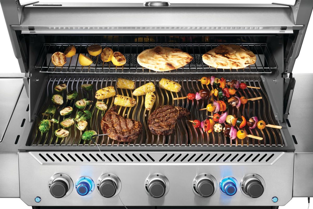 Napoleon Prestige 665 EVO Series Gas Grill with Infrared Side and Rear Burners