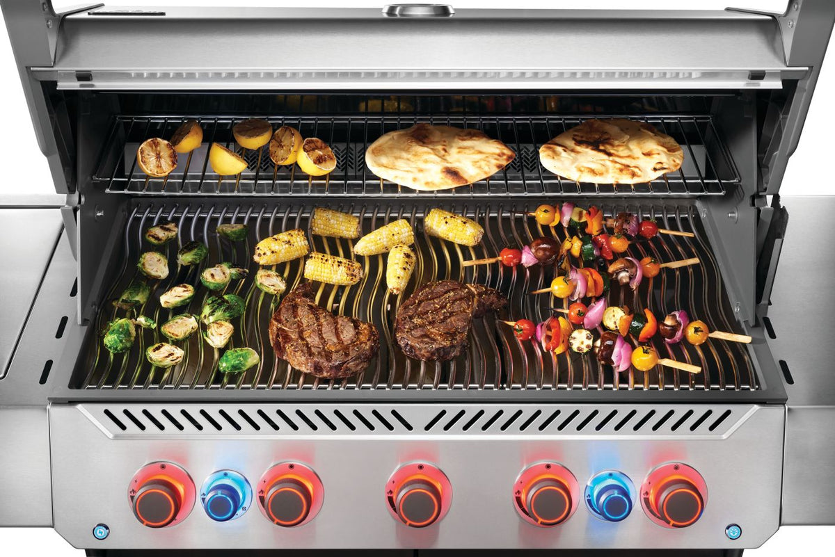 Napoleon Prestige 665 EVO Series Gas Grill with Infrared Side and Rear Burners