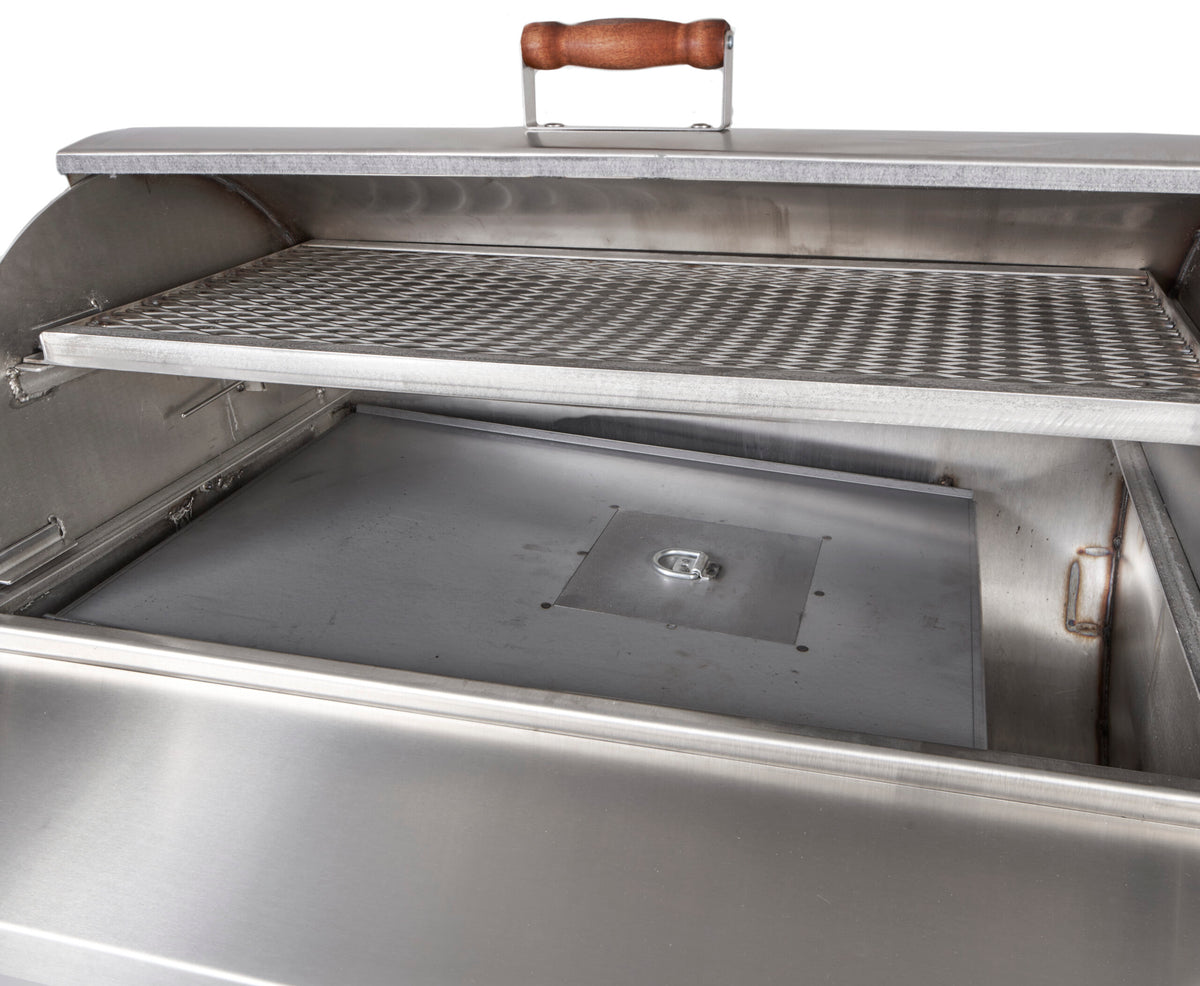 Pitts &amp; Spitts Maverick 1250 Pellet Grill - Stainless Steel