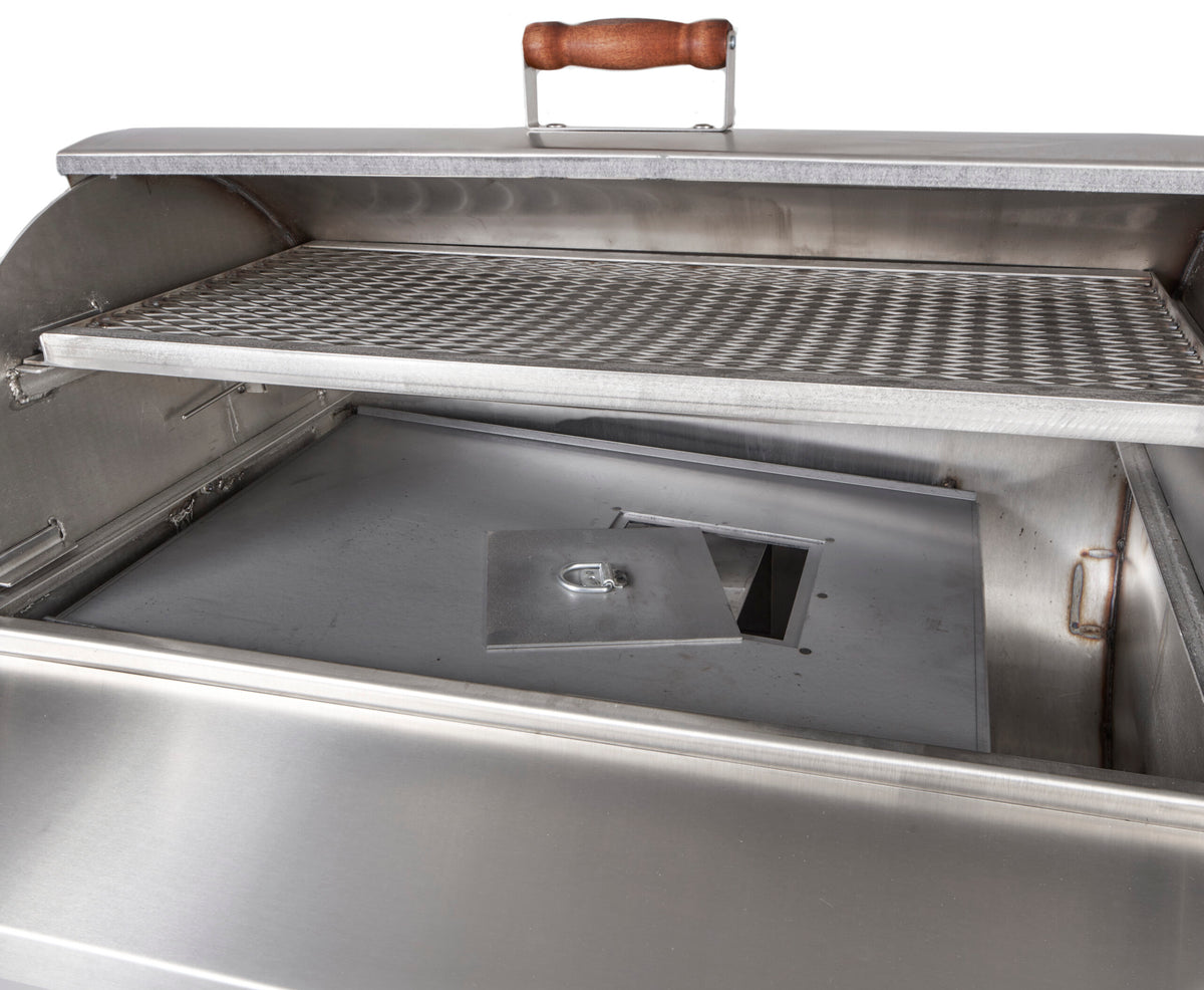 Pitts &amp; Spitts Maverick 1250 Pellet Grill - Stainless Steel