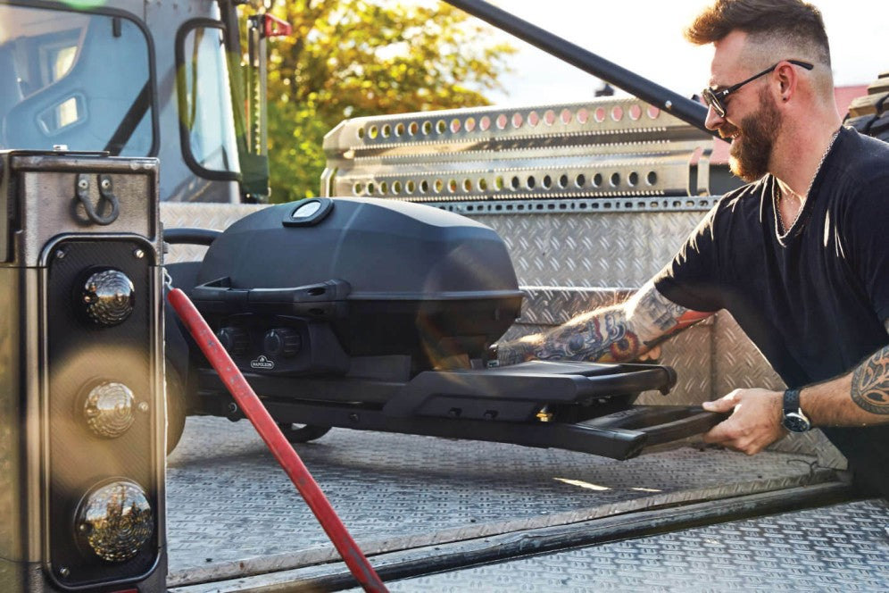 Napoleon Phantom TravelQ® PRO 285 Portable Gas Grill with Scissor Cart