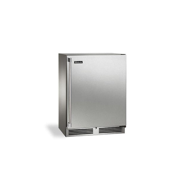 Perlick 24" Signature Series Outdoor Refrigerator with Solid Stainless Door