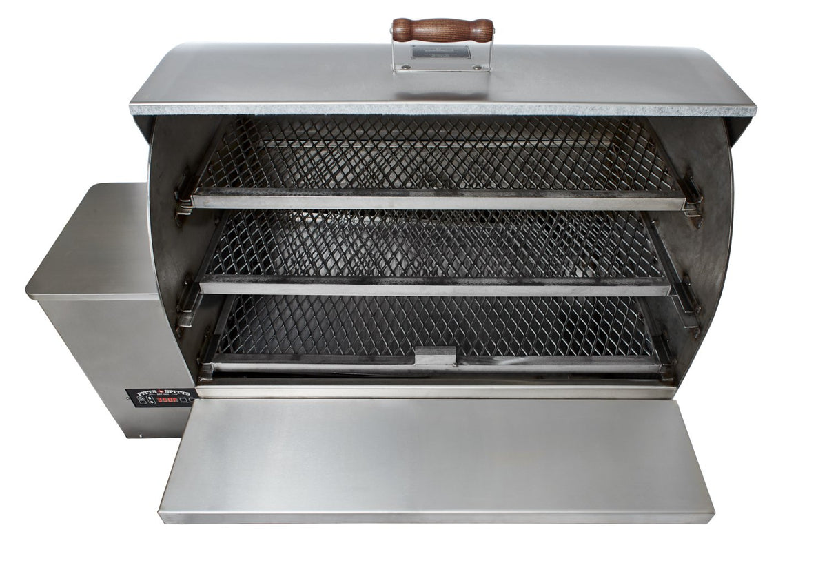 Pitts &amp; Spitts Maverick 2000 Pellet Grill - Stainless Steel