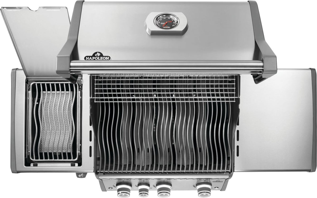 Napoleon Rogue PRO 425 Gas Grill with Infrared Side Burner (Stainless Steel)