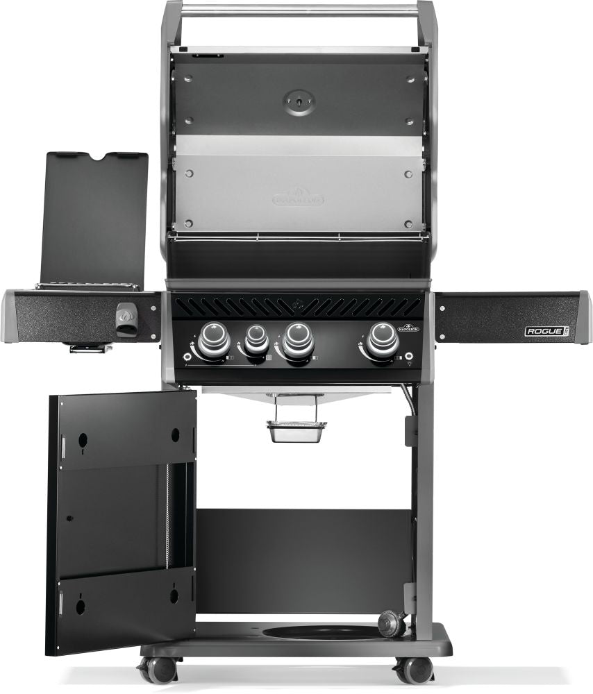 Napoleon Rogue PRO 425 Gas Grill with Infrared Side Burner (Black)