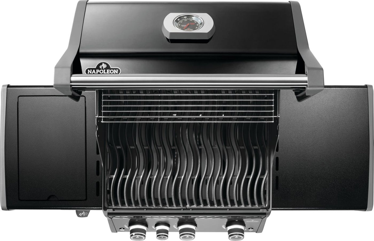 Napoleon Rogue PRO 425 Gas Grill with Infrared Side Burner (Black)
