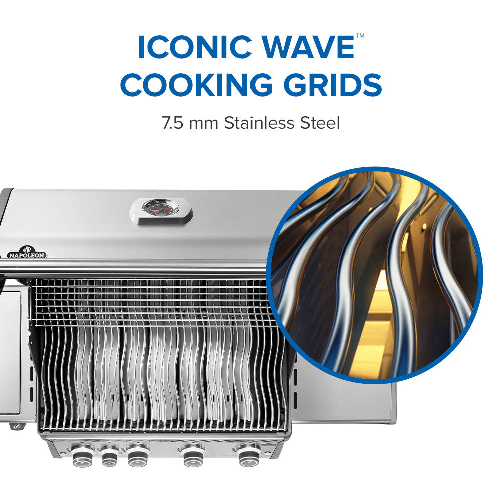 Napoleon Rogue® PRO 525 SIB with Infrared Side Burner (Stainless Steel)