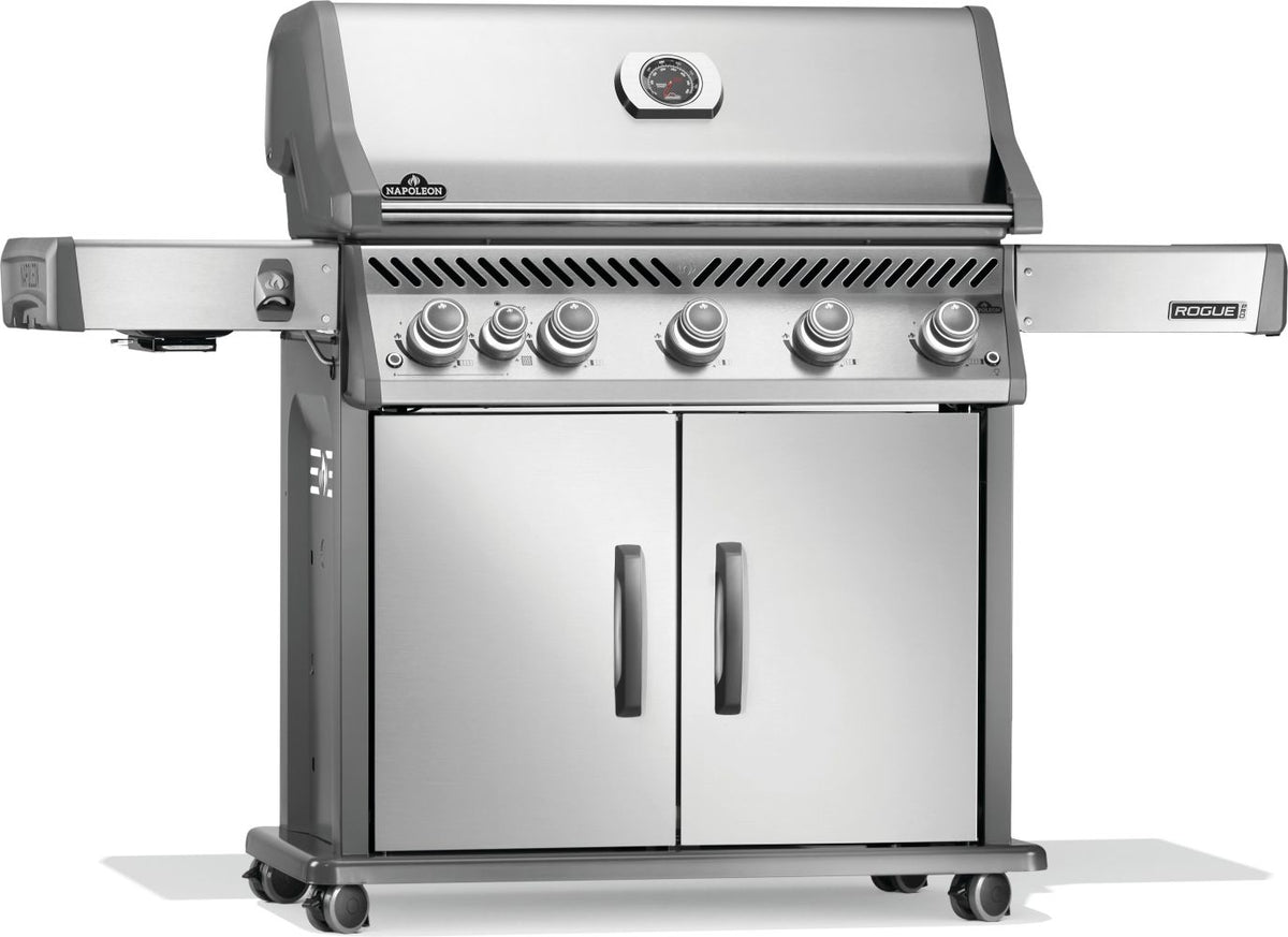 Napoleon Rogue PRO 625 Gas Grill with Infrared Side Burner (Stainless Steel)