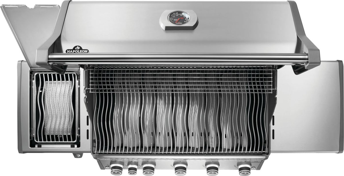 Napoleon Rogue PRO 625 Gas Grill with Infrared Side Burner (Stainless Steel)