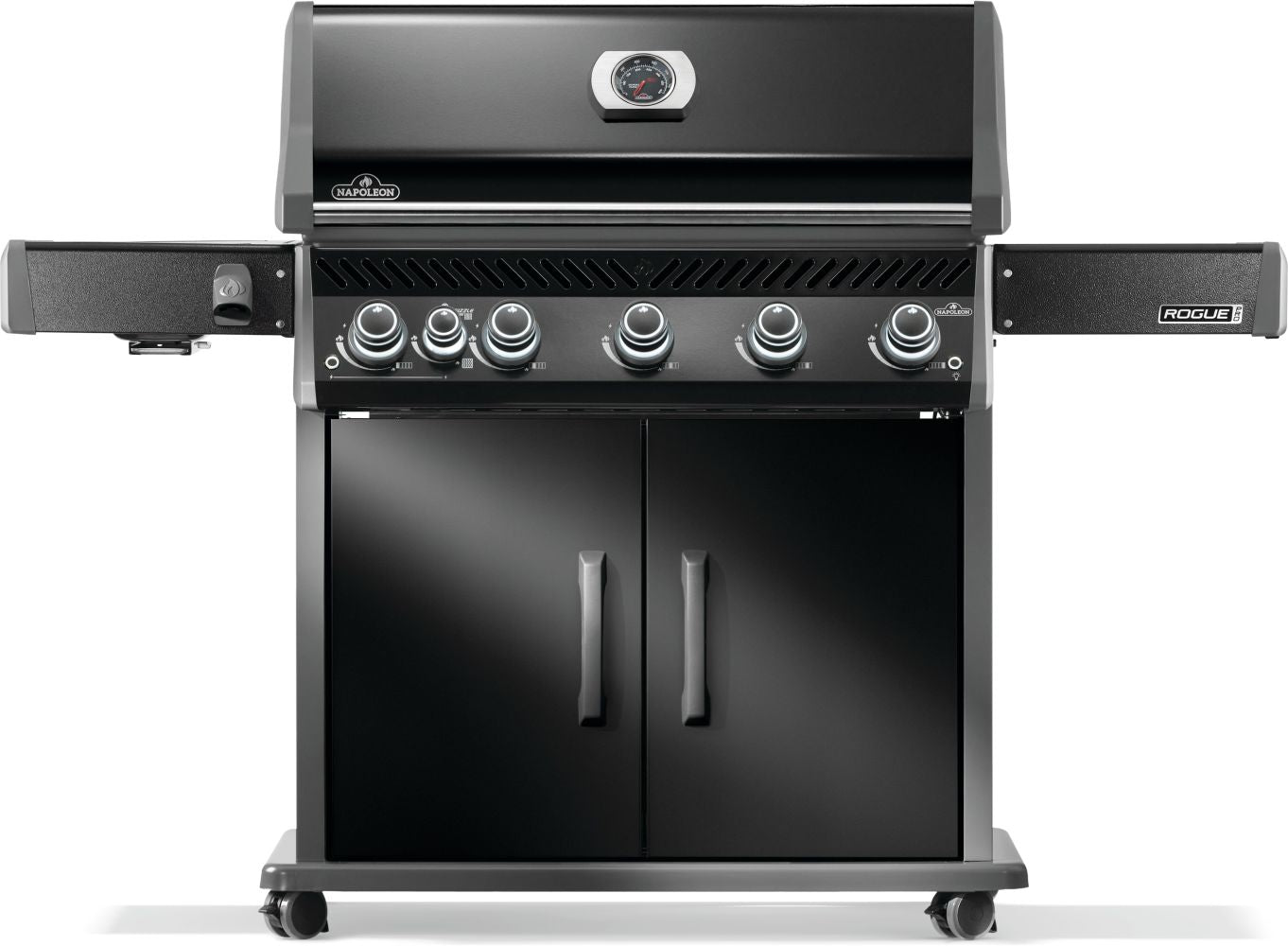 Napoleon Rogue PRO 625 Gas Grill with Infrared Side Burner (Black)