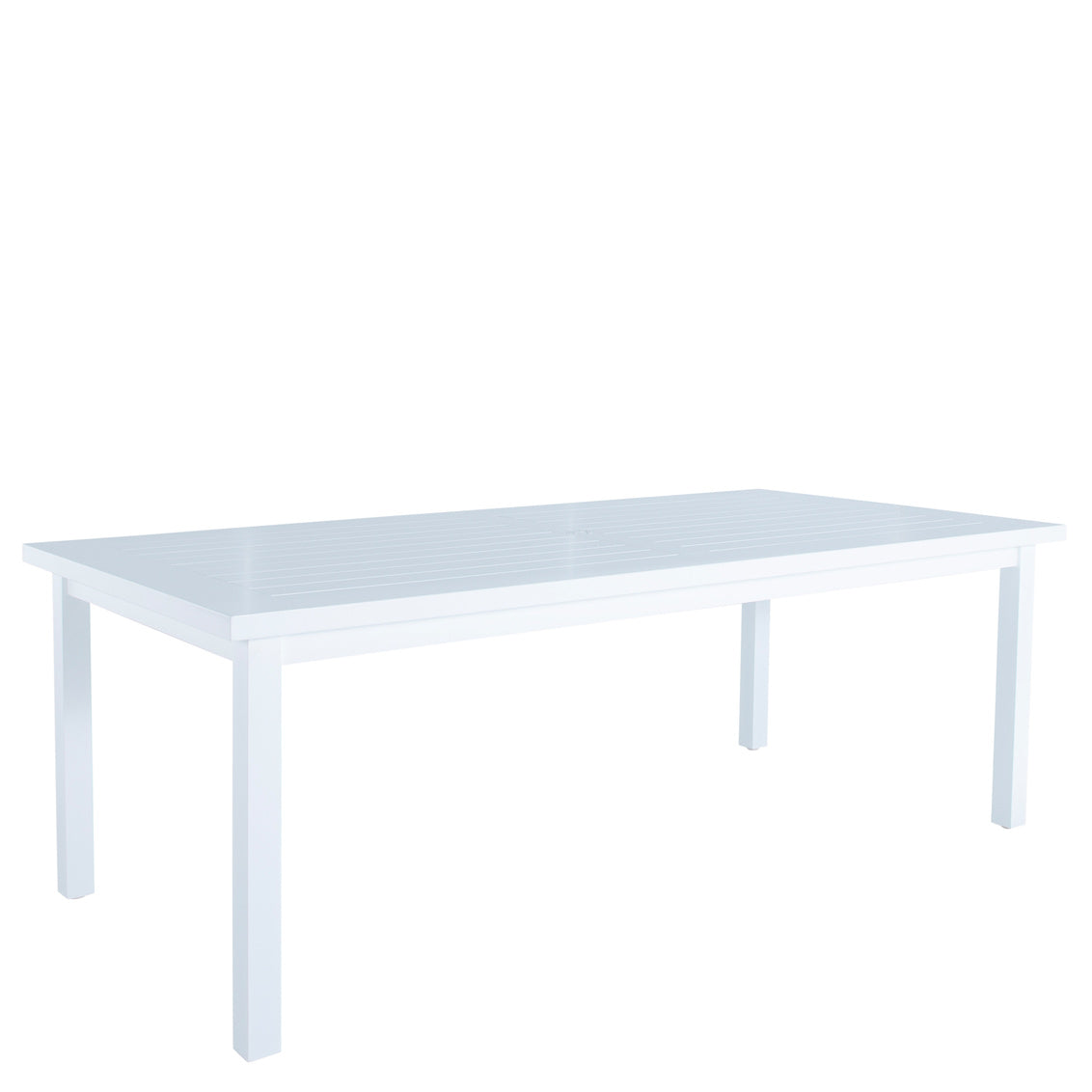 Club Aluminum Rectangular Dining Table (86&quot; x 43&quot;)