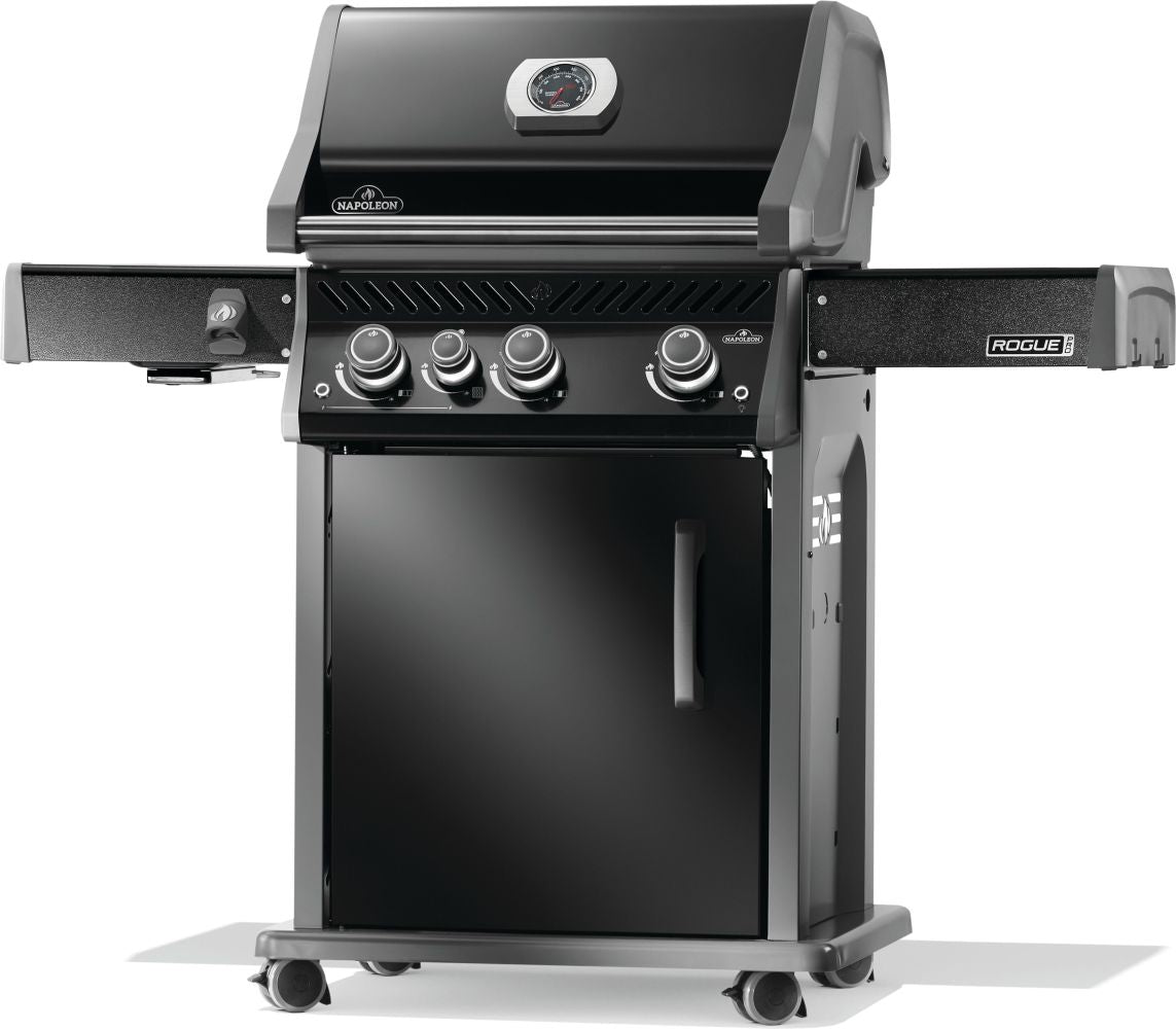 Napoleon Rogue PRO 425 Gas Grill with Infrared Side Burner (Black)