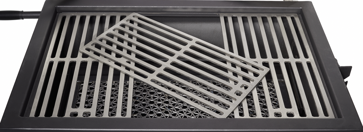 Pitts &amp; Spitts 24&quot; x 36&quot; Adjustable Charcoal Grill (Roll Top)